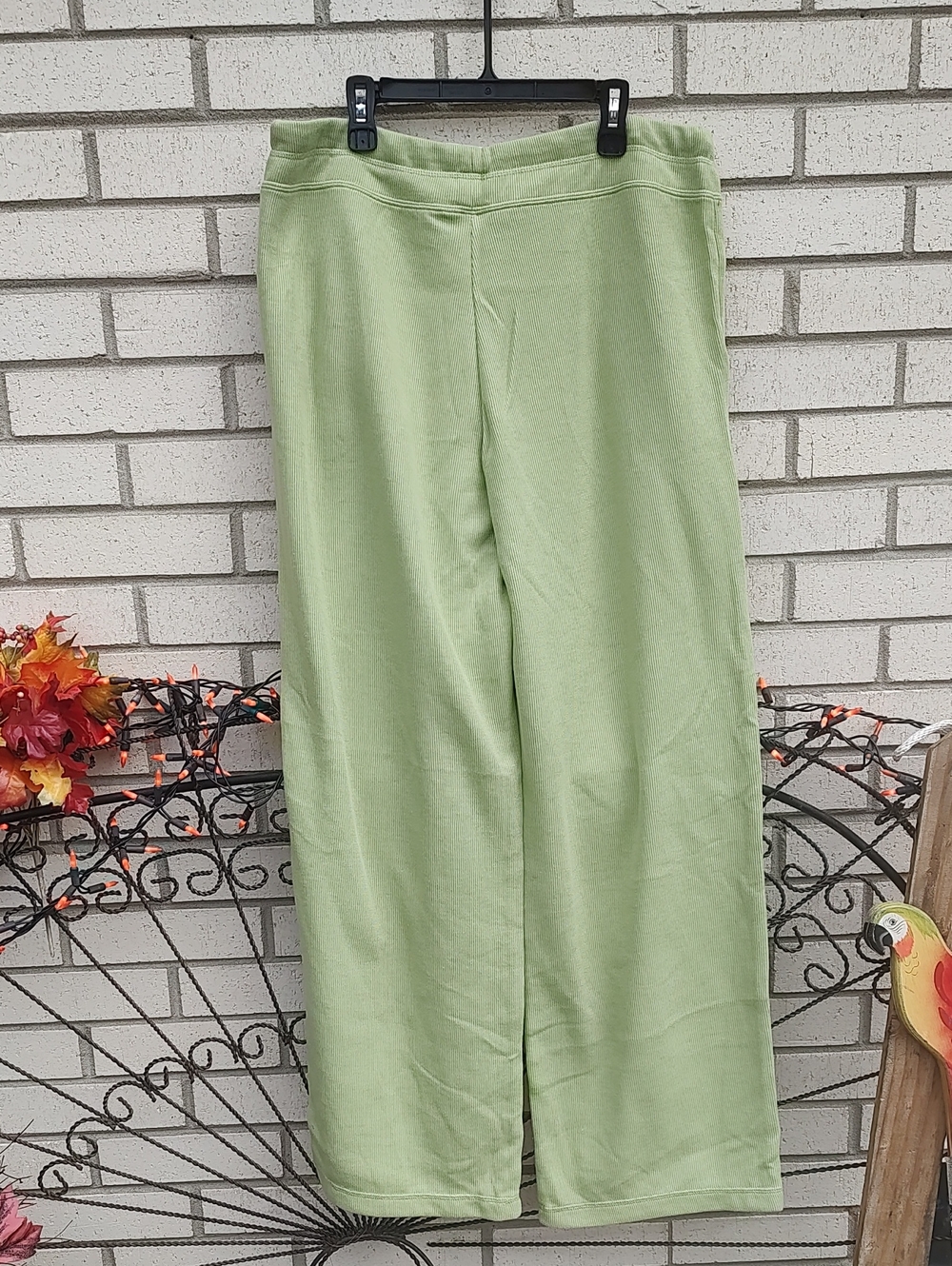 Light Green Drawstring Sweatpants - Picture 7 of 11